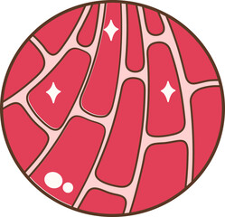 Groovy Valentine's Mexican Pan Dulce, Conchas.