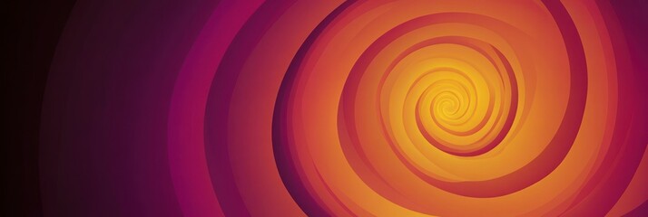 A vibrant swirl of orange and purple hues creating a dynamic, abstract design.