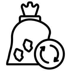 Garbage Bag Icon