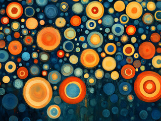 Abstract Circles Illustration