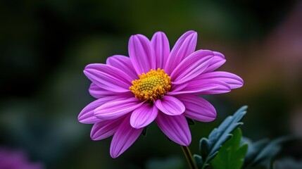 Obraz premium Delicate Pink Flower with Soft Focus Background