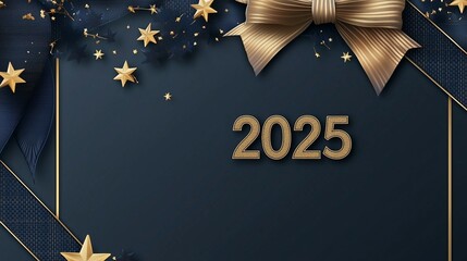 Modern New Year's Eve Greeting Card 2025