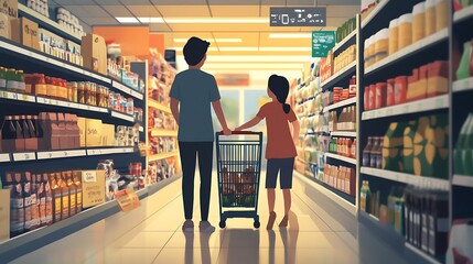 Shopping Trip at the Supermarket