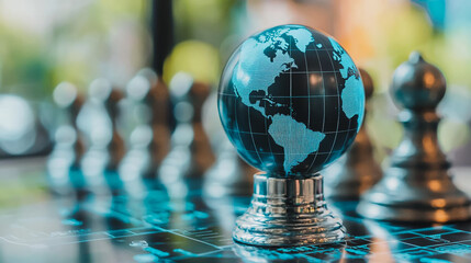 Abstract business Financial charts show a significant increase in profits in the stock market.This is driven by higher interest rates and continued growth. In the innovation world network of financial