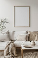 Simplicity and elegance define this contemporary space with neutral tones, minimalistic design, and a subtle color scheme.
