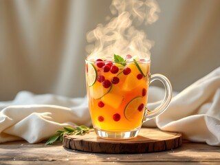 Warm Winter Fruit Tea - A Delicious Treat to Warm the Soul
