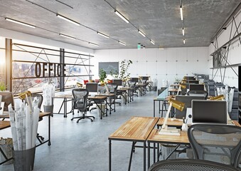 modern office interior,