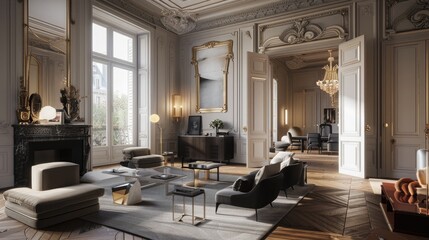 Decent living room interior 