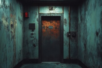 old abandoned building