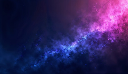 Fototapeta premium Vibrant cosmic cloud formation with colorful hues and swirling patterns in outer space