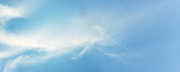 Blue sky and clouds background
