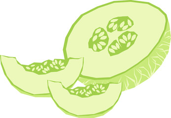 Fresh Fruit Illustration