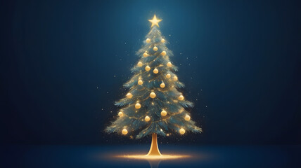 christmas tree with ornaments