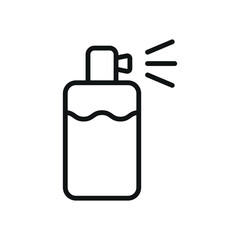 Air freshener icon features clean lines and elegance, enhancing any digital concept.