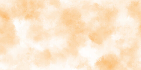 grunge and stained ink and watercolor textures on white paper background, Abstract brown color light ink effect shades gradient watercolor texture, Watercolor abstract wet hand drawn texture.	