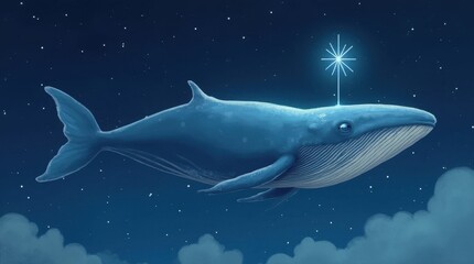 Fototapeta premium Magical Forest with Talking Animals Illustration