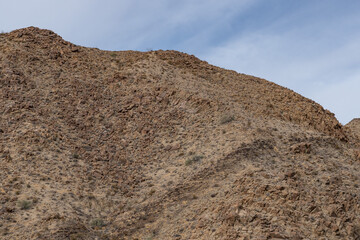 Cottonwood Mountains . Colorado Desert section of the Sonoran Desert. Joshua Tree National Park, California.