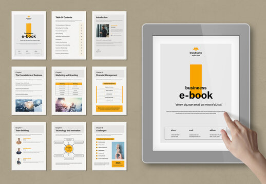 Business E Book Layout