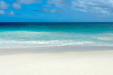 Fototapeta premium Perfect idyllic tropical beach, Anse Georgette in Praslin island, Seychelles