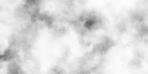 Grunge grey plaster large long surface with scratches, Silver ink and watercolor textures with black and white grunge texture, black and whiter background with puffy smoke and clouds.	