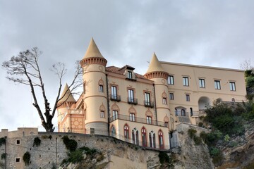 CASTELLO MEZZACAPO,MAIORI,COSTIERA AMALFITANA,ITALIA,2 DICEMBRE 2024.