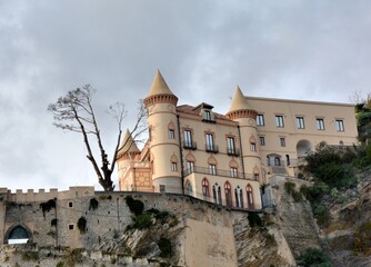 CASTELLO MEZZACAPO,MAIORI,COSTIERA AMALFITANA,ITALIA,2 DICEMBRE 2024.