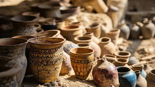 A detailed study of ancient history through artifacts discovered in an archaeological research dig.