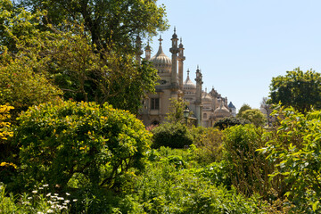 Naklejka premium The Royal Pavilion at Brighton, East Sussex, UK