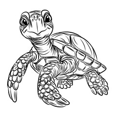 Sea turtle, sea turtle picture , animal, beautiful images used in general work.