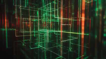 Obraz premium Abstract business Financial charts show a significant increase in profits in the stock market.This is driven by higher interest rates and continued growth. In the innovation world network of financia