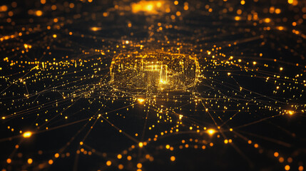 Obraz premium Abstract business Financial charts show a significant increase in profits in the stock market.This is driven by higher interest rates and continued growth. In the innovation world network of financia