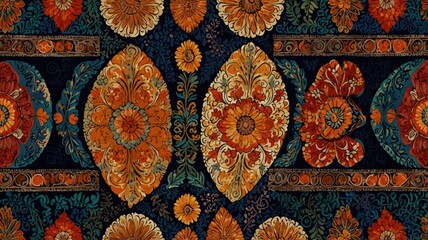 fabric with modern and colorful style