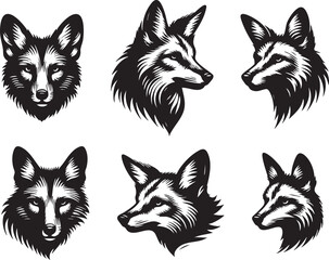 Abstract Jackal Illustration for Wildlife Art
