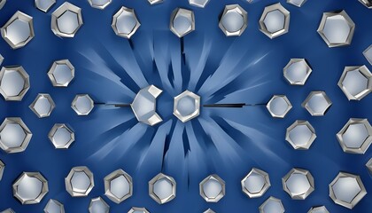 Clear Plain Shiny Warm Soft Vintage Bokeh Cloudy Wave Like Geometric Blue Background or Texture