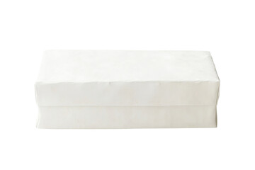 Clean White Rectangular Box for Packaging Mock-Up Design