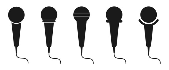 various microphone icon
