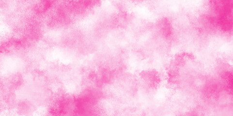 brush painted watercolor abstract painting background, fresh and blurry pink cloud sky, Pink backgrounds watercolor vintage grunge texture, Soft and cloudy watercolor stain of pink paint texture.