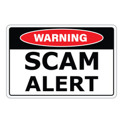 Warning sign scam