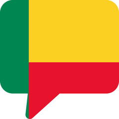 Chat Icon of Benin Flag