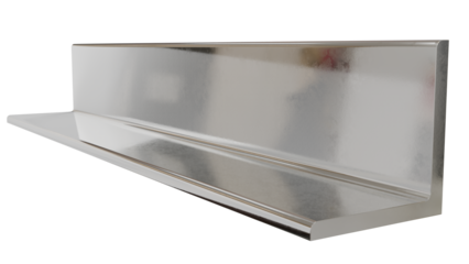 Industrial-Style Metal Angle: This raw, industrial-style metal angle adds a touch of rustic charm to any project.