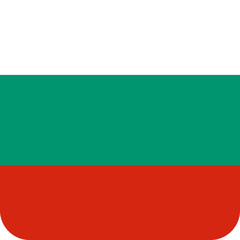 Bulgaria Flag Square Icon