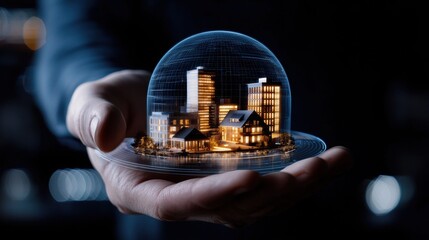 Futuristic Concept of Family Life Insurance Coverage
