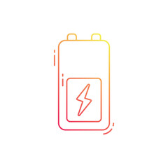 Battery vector icon