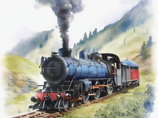 old locomotive
