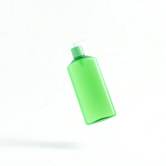 Sleek Green Pump Bottle for Personal Care Products