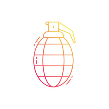 Grenade vector icon