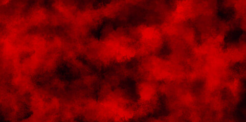 Red Smoke Like Cloud Wave Effect On Black, seamless red watercolor artist Mural wallpaper texture with stains, grainy and grunge red watercolor vector art background, Modern abstract red texture.