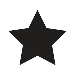 Star icon . simple star burst symbol vector illustration.