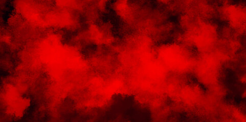 Red Smoke Like Cloud Wave Effect On Black, seamless red watercolor artist Mural wallpaper texture with stains, grainy and grunge red watercolor vector art background, Modern abstract red texture.