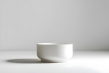 Modern White Planter, Simple Design